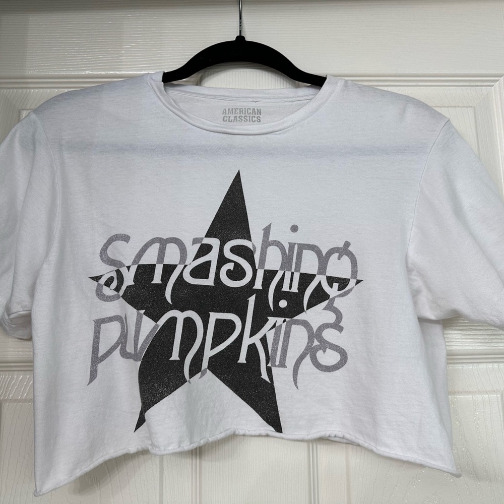 Smashing Pumpkins Tee by American Classics cropped, size Small